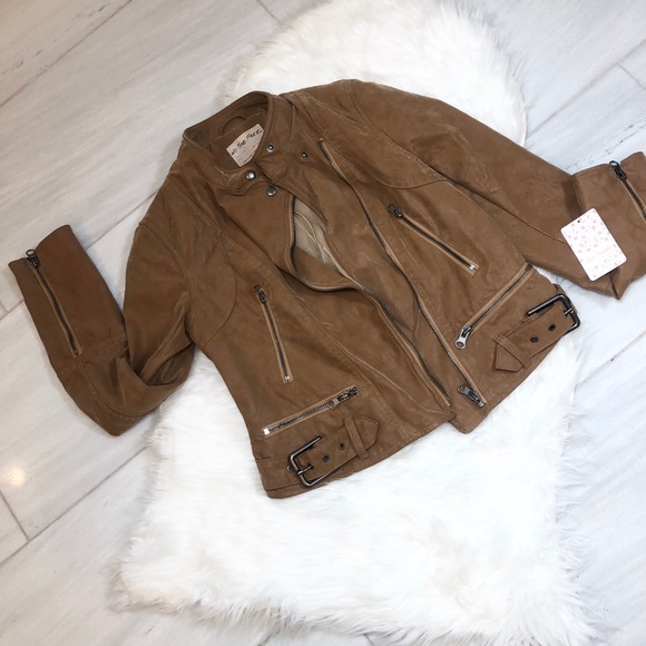 FREE PEOPLE Fenix Faux Leather Jacket - Picture 4 of 15